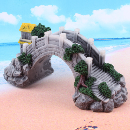 Micro landscape garden arch bridge ornaments