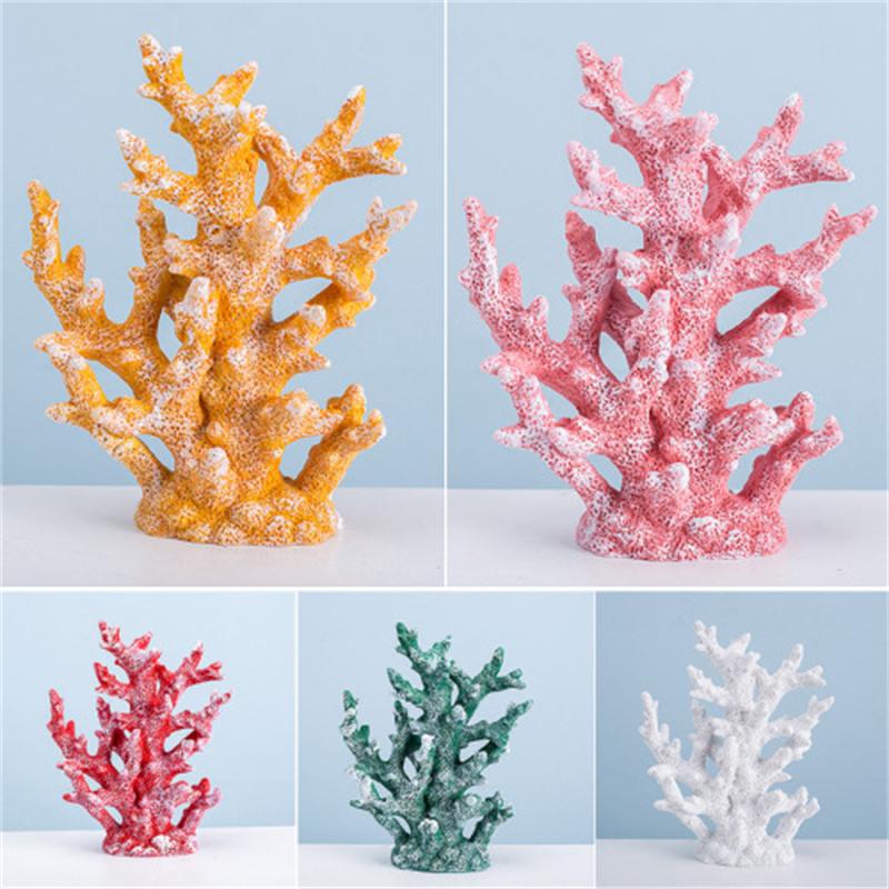 Simulated coral shaped ornament