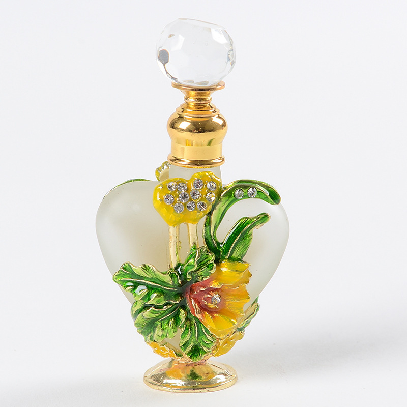 Hand-painted personalized perfume bottle