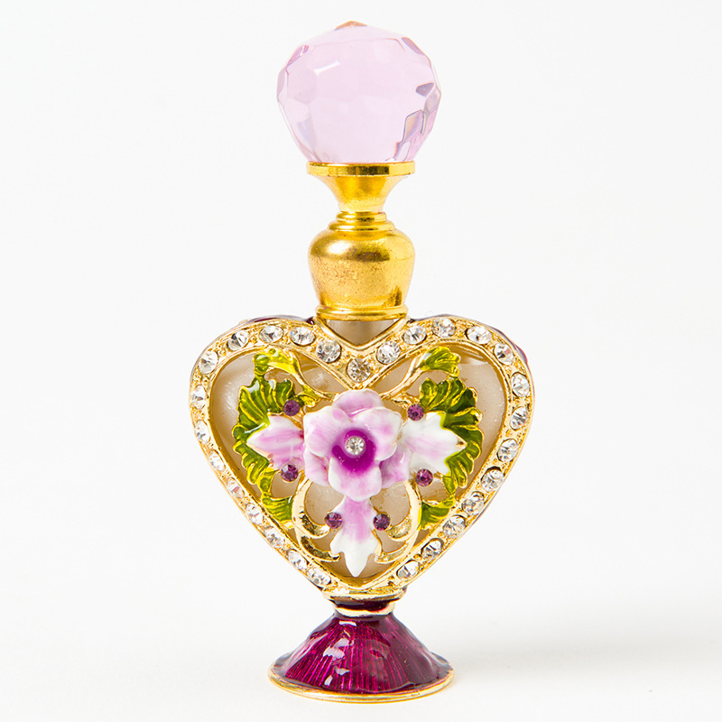 Poplar flower Shadow Pattern perfume Bottle