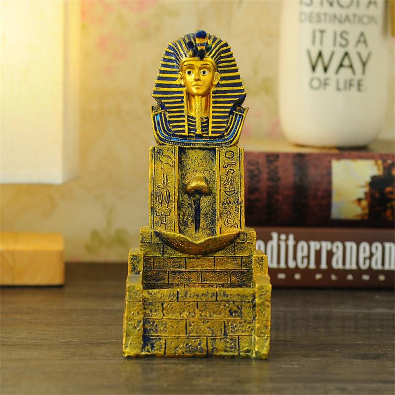 Ancient Egyptian portrait resin handicrafts and ornaments