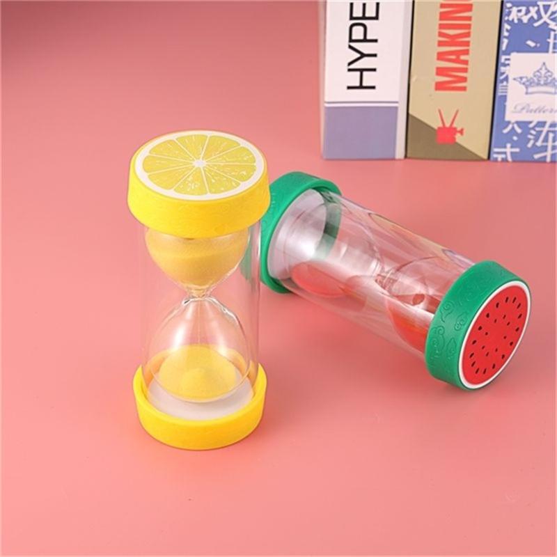 Colorful fruit style hourglass timer