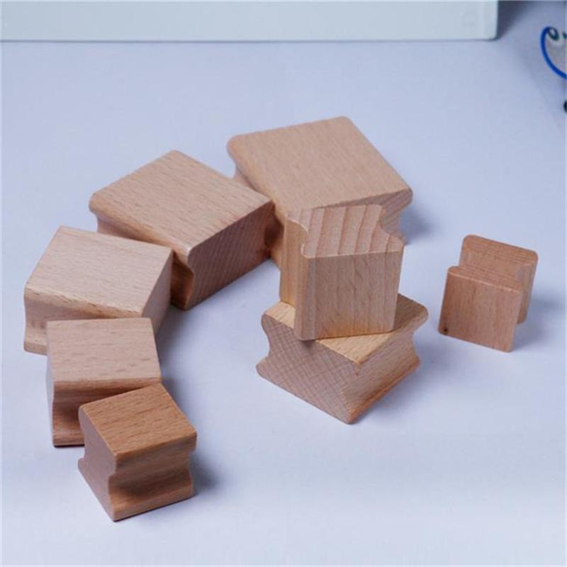 DIY groove beech wood block substrate