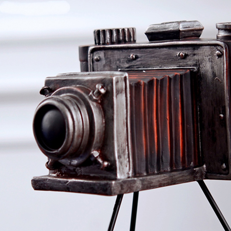 Vintage Camera Art Ornament