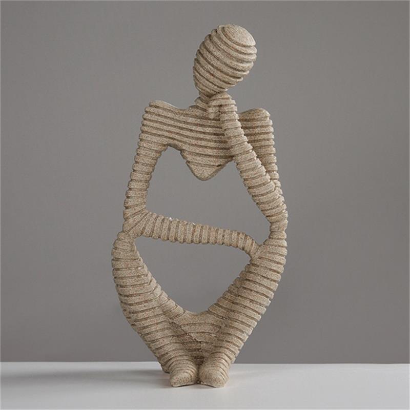 Abstract Figurine Sandstone Resin Craft