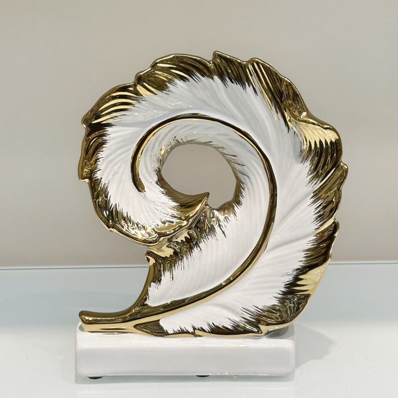Electroplated Ceramic Vase: Modern Decor Statement
