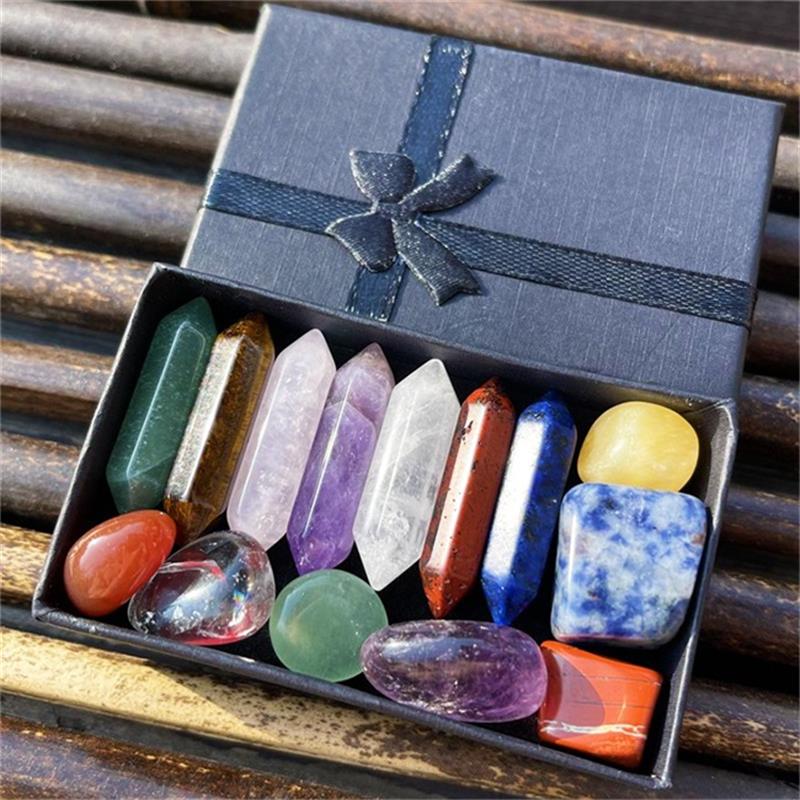 Hexagonal Column Colored Crystal Craft