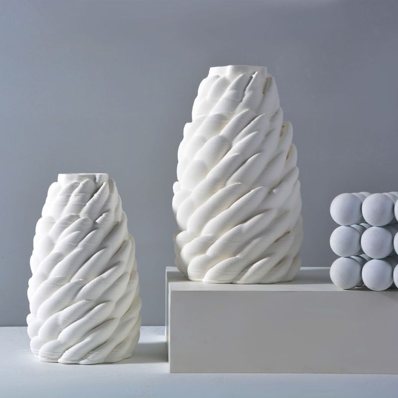 Modern Minimalist Dried Flower Ceramic Vase