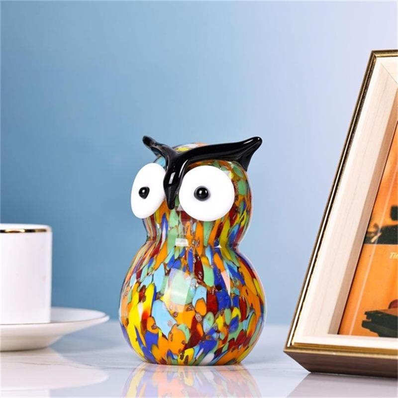 Owl Shaped Glass Ornament: Placement, and Gift Ideas