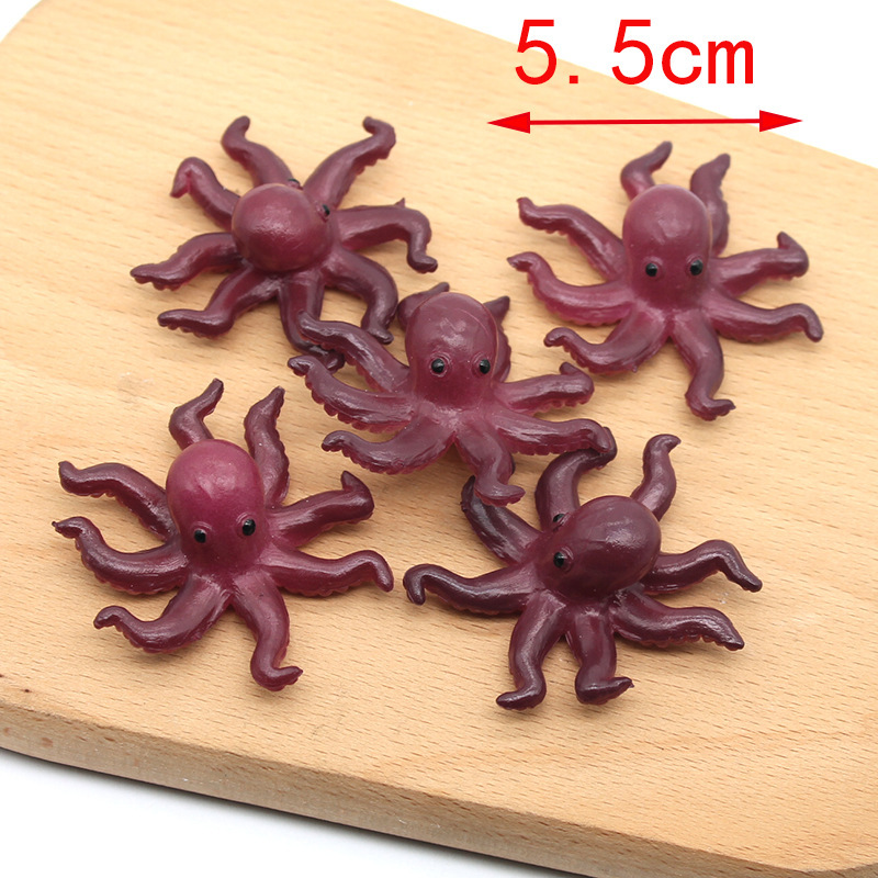 PVC Life-Size Charcoal-Grilled Octopus Replica
