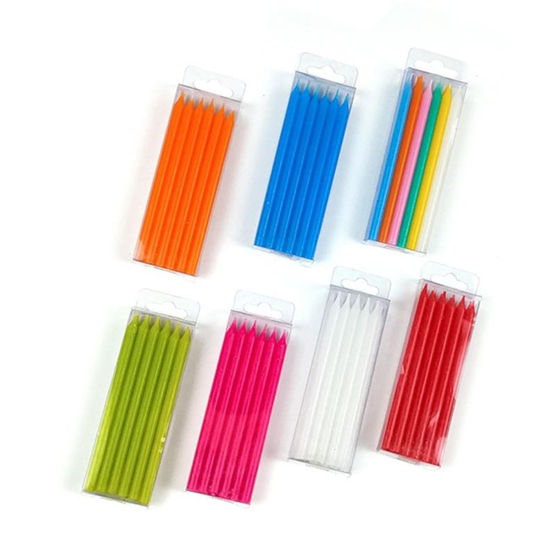Decorative Birthday Candles in PVC Box