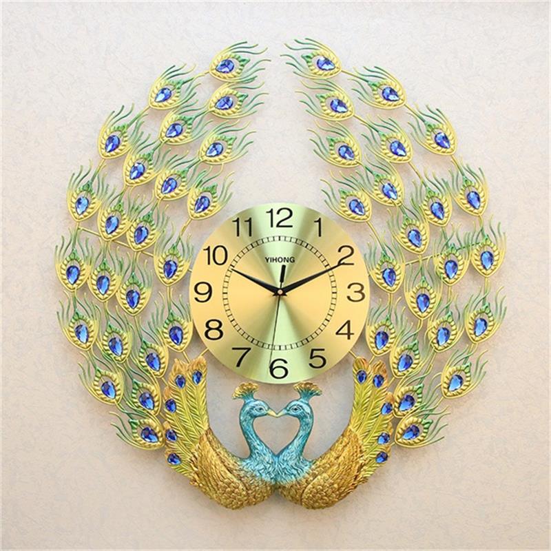 Peacock Shaped Decorative Wall Clock: Gifting, and Placement