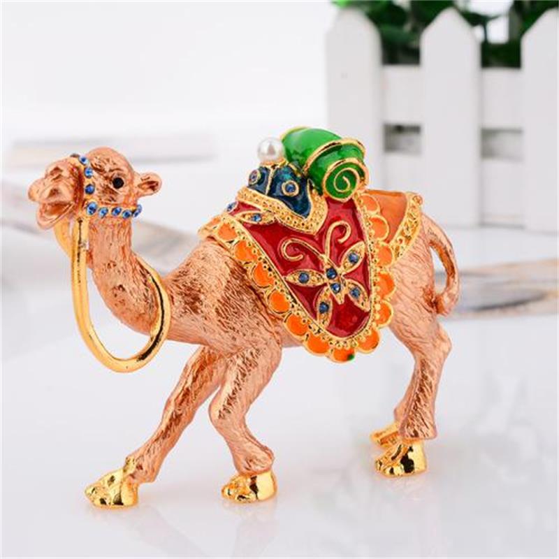 Desert Camel Resin Flip-Top Figurine