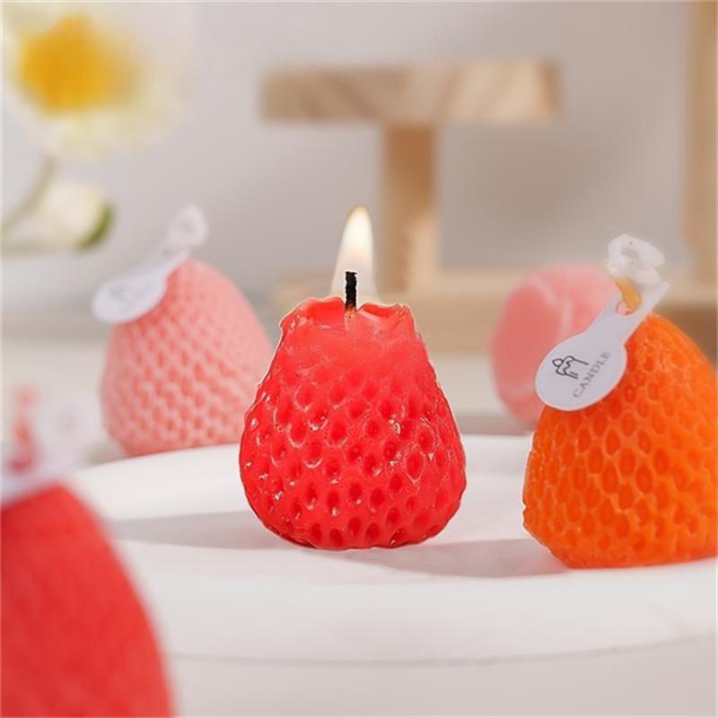 Fruit-Shaped Mini Candles: A Playful Touch for Modern Interiors