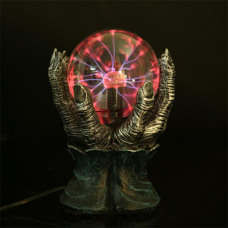 Creepy Praying Hands Crystal Ball