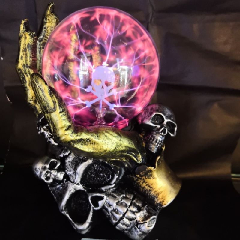 Hand & Skull Plasma Ball