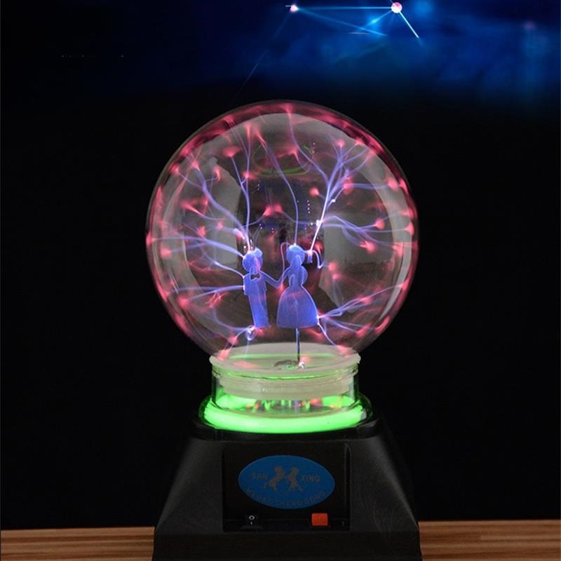 4-Inch Heart Plasma Ball