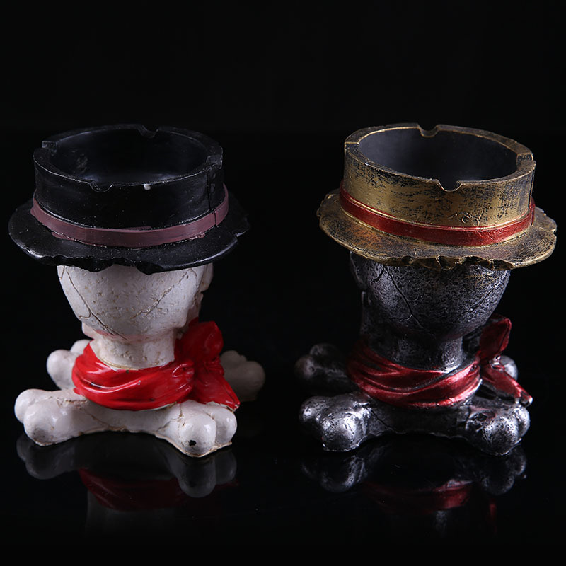 Skull Ashtray: Creative Gothic Decor & Gift