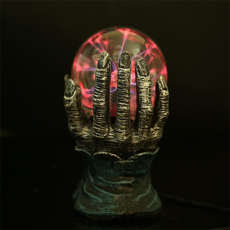 Creepy Praying Hands Crystal Ball